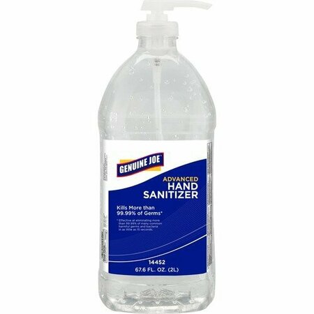 BSC PREFERRED SANITIZER, HAND, GEL, 67.6OZ GJO14452